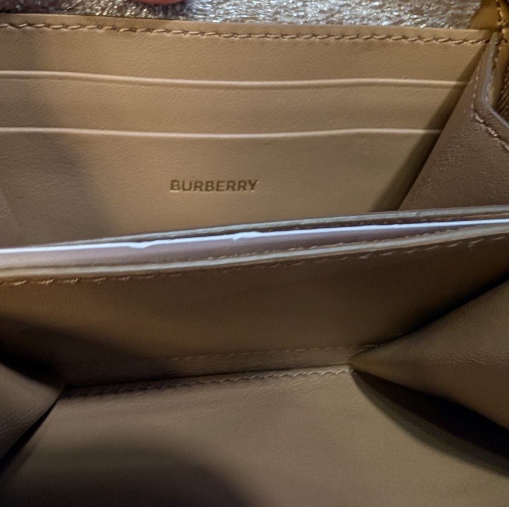 Burberry Check Mini Compact Wallet - Picture 7 of 10